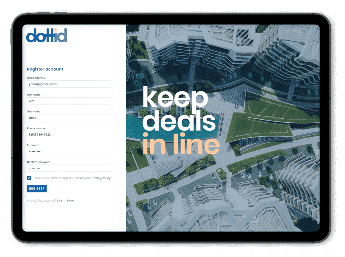 Dottid App for Commercial Real Estate by Dallas Mobile Developers at 7T Dottid App for Commercial Real Estate by Dallas Mobile Developers at 7T