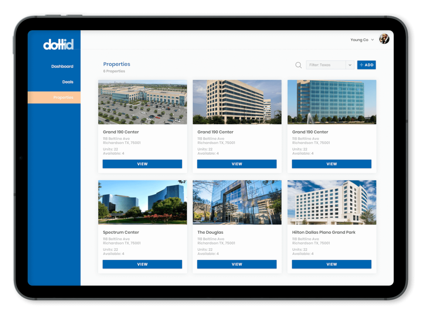 Dottid App for Commercial Real Estate by Dallas Mobile Developers at 7T Dottid App for Commercial Real Estate by Dallas Mobile Developers at 7T
