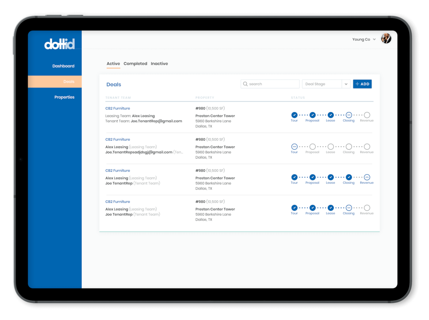Dottid App for Commercial Real Estate by Dallas Mobile Developers at 7T Dottid App for Commercial Real Estate by Dallas Mobile Developers at 7T