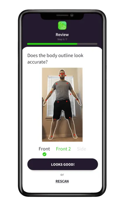 Sizini - An AI Garment Measuring Mobile App