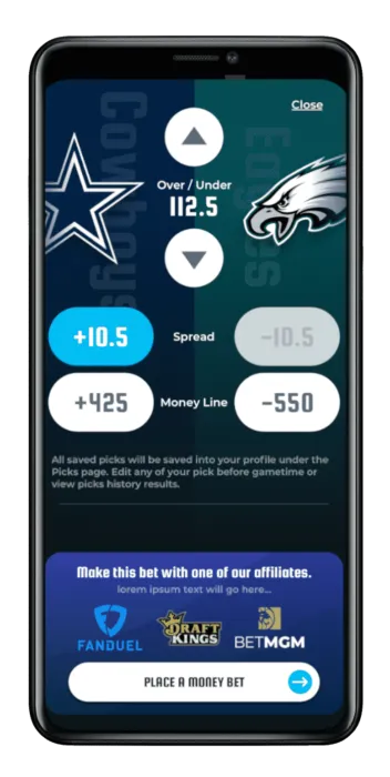 SharpRank Mobile App - Sports Betting Analytics App