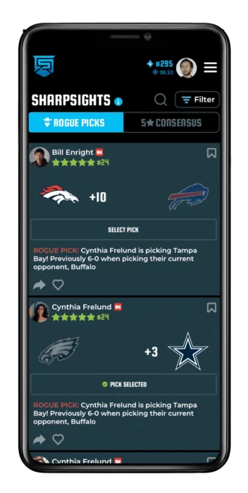 SharpRank Mobile App - Sports Betting Analytics App