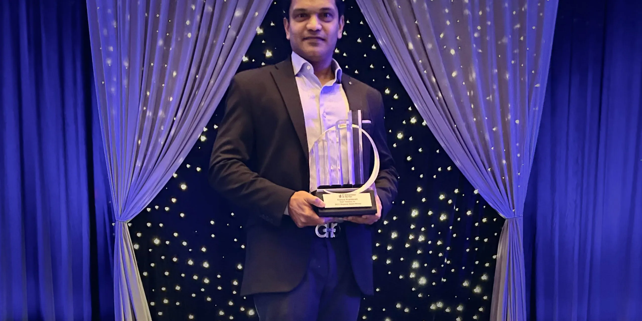 RiseIT™ CEO Kishore Khandavalli Named EY Entrepreneur of the Year®