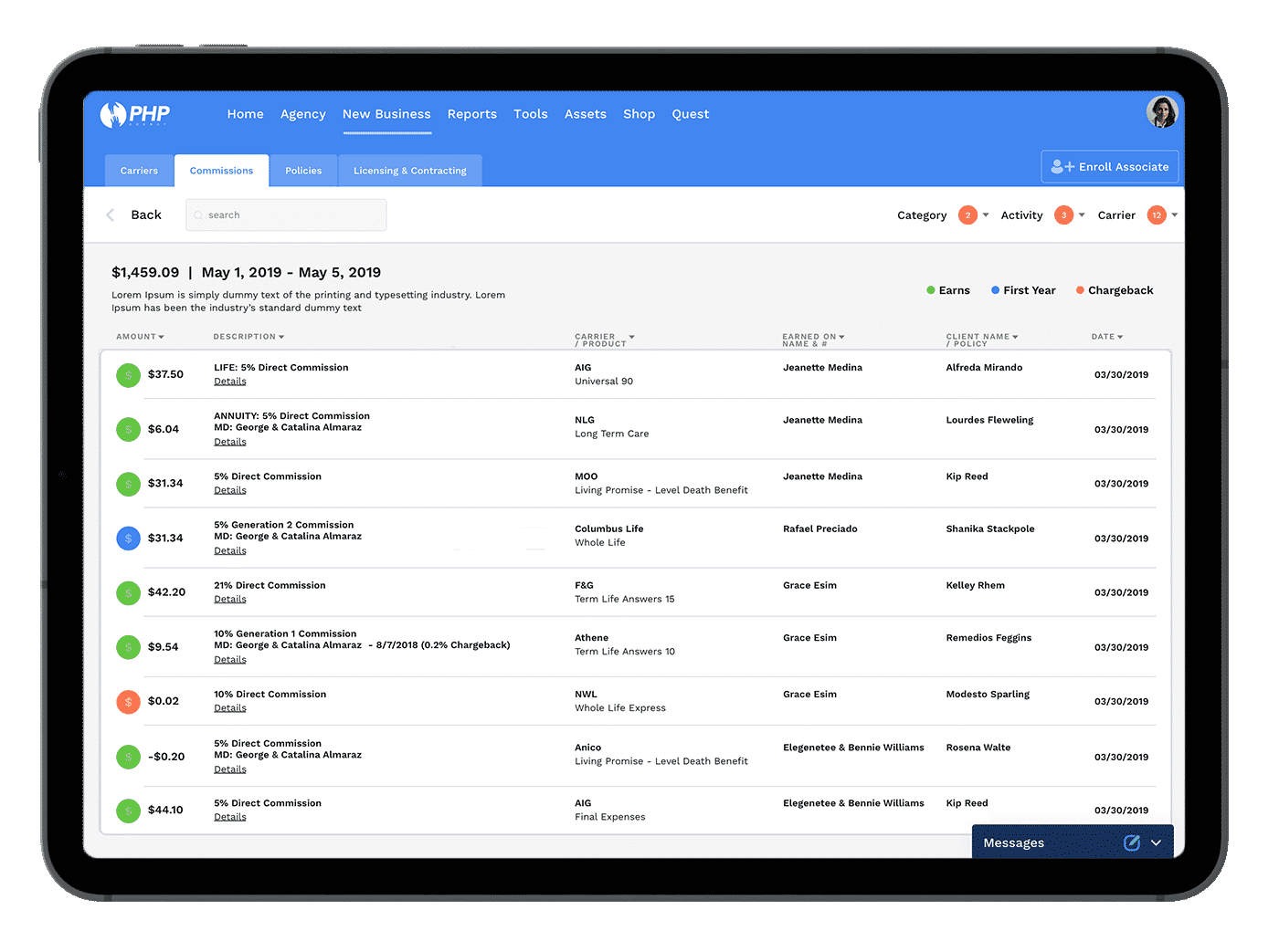 PHP Agency ERP and CRM Platform by 7T Digital Transformation as a Service