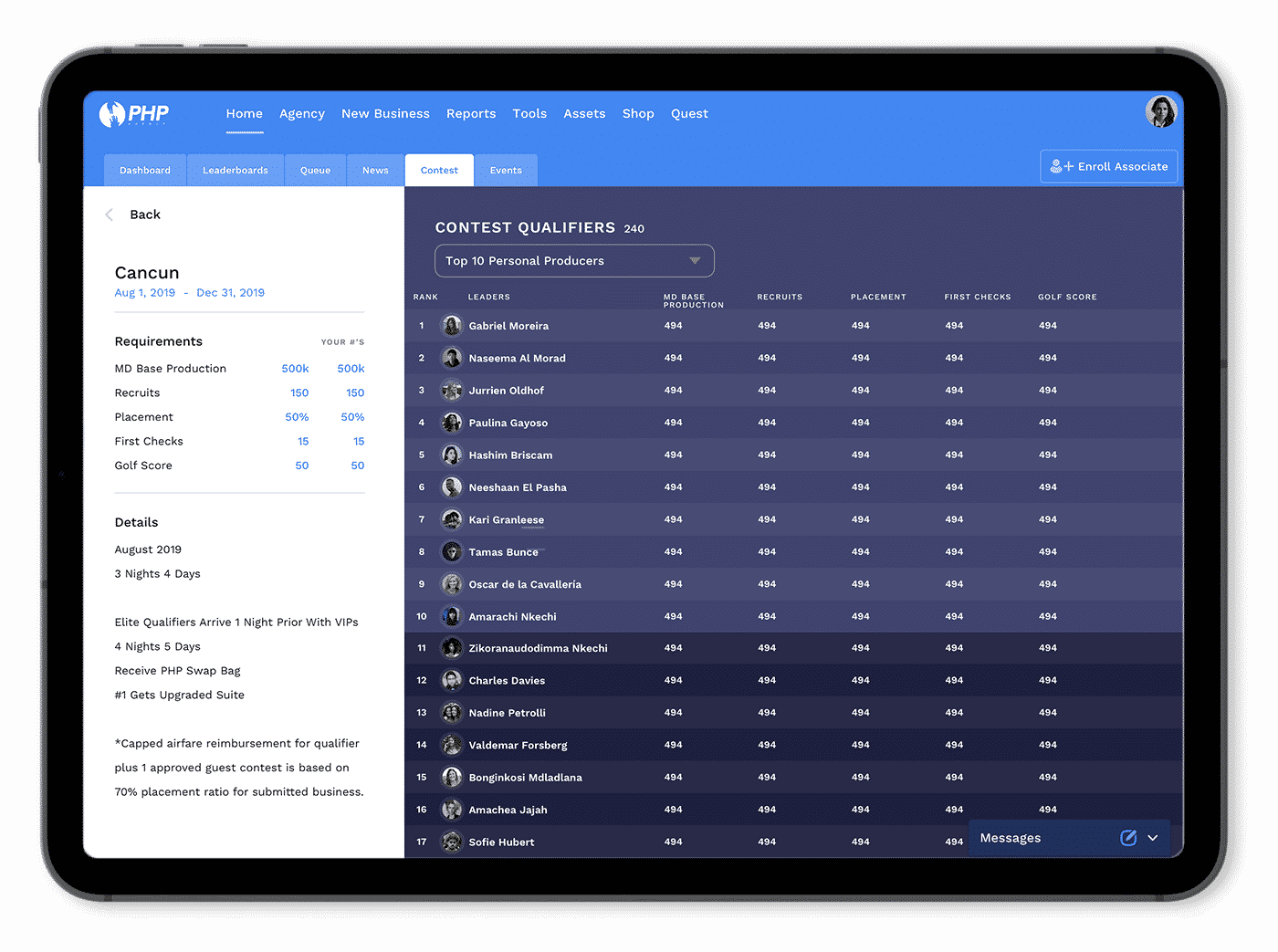 PHP Agency ERP and CRM Platform by 7T Digital Transformation as a Service