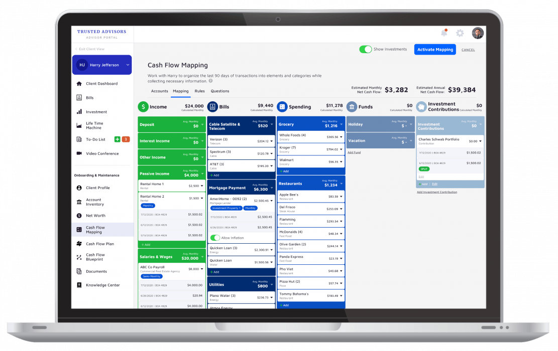 Life Style Plan Financial Planning and Wealth Management Software Platform by 7T Digital Transformation as a Service