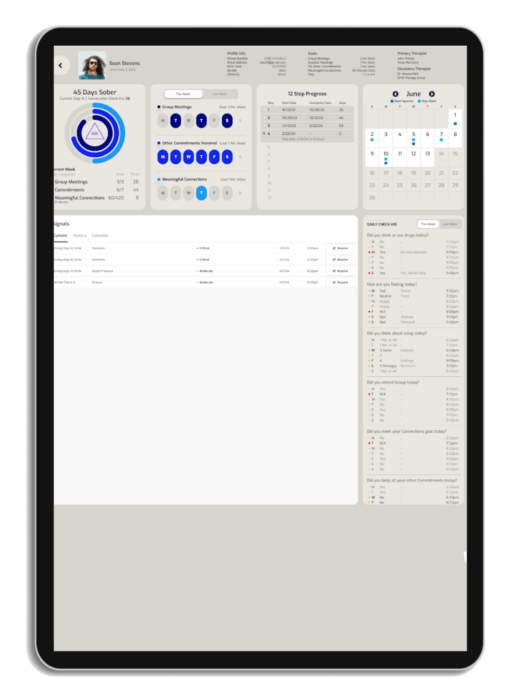 IYWI Addiction Recovery Mobile App Development Project